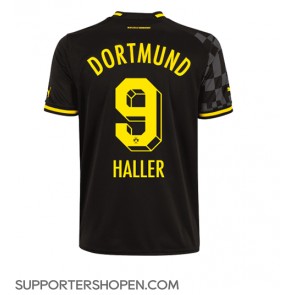 Borussia Dortmund Sebastien Haller #9 Borta Matchtröja 2022-23 Kortärmad